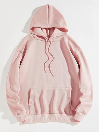 Floerns Women's Letter Graphic Print Long Sleeve Drawstring Hoodie Sweatshirt